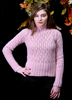 KK469 Super Yak Lace Turtleneck Sweater