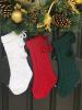 KK 728 Christmas Cable Stockings